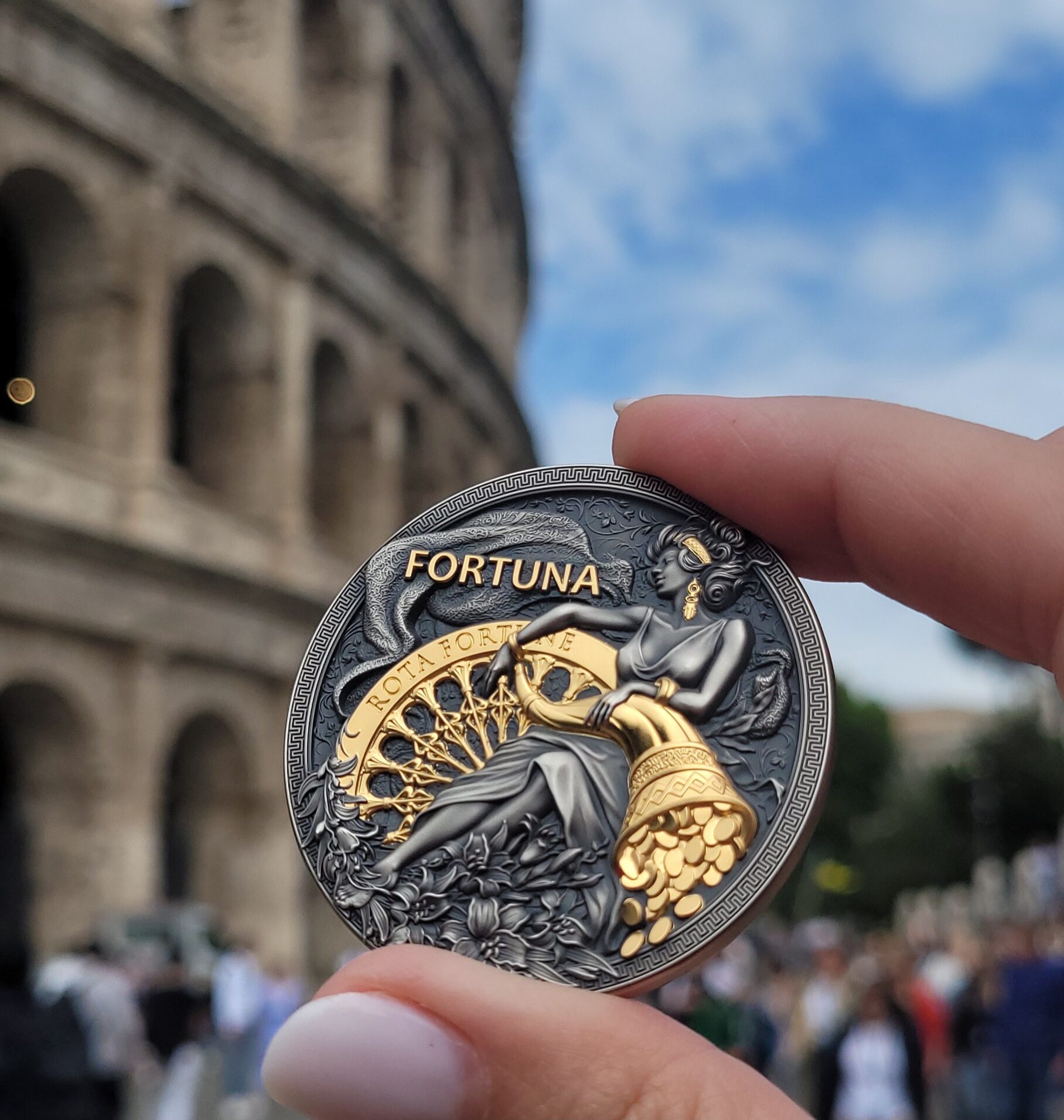 T&S Coin Travels The World 🌍 Roma
