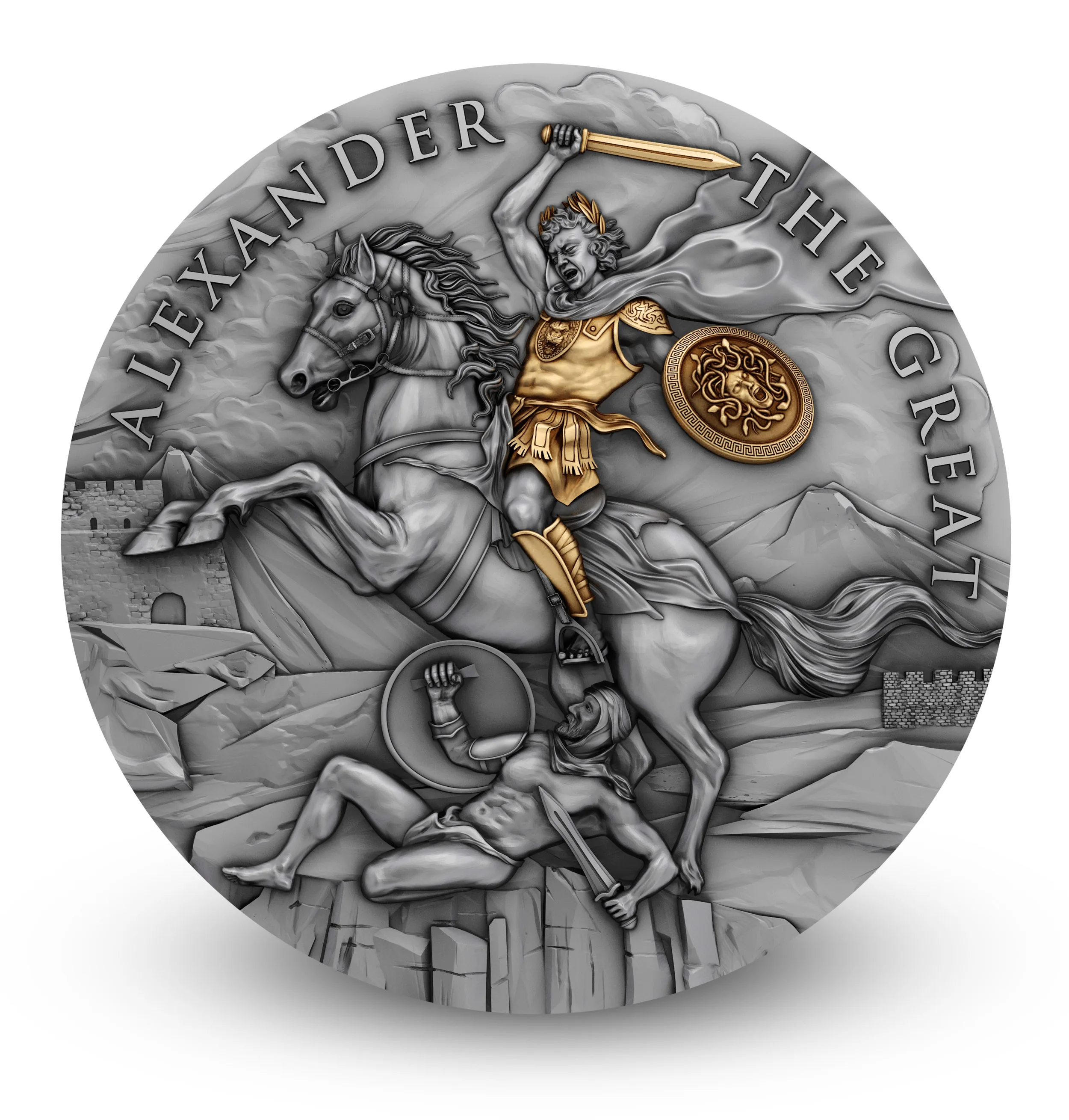 Achilles Silver Coin – 2 oz Niue | T&S Coin
