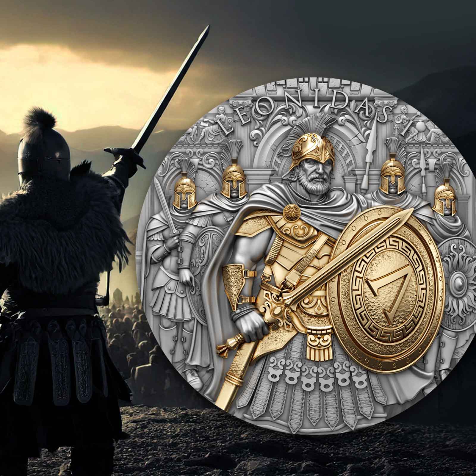 Meet the newest warrior in the Legendary Warriors series: Leonidas I