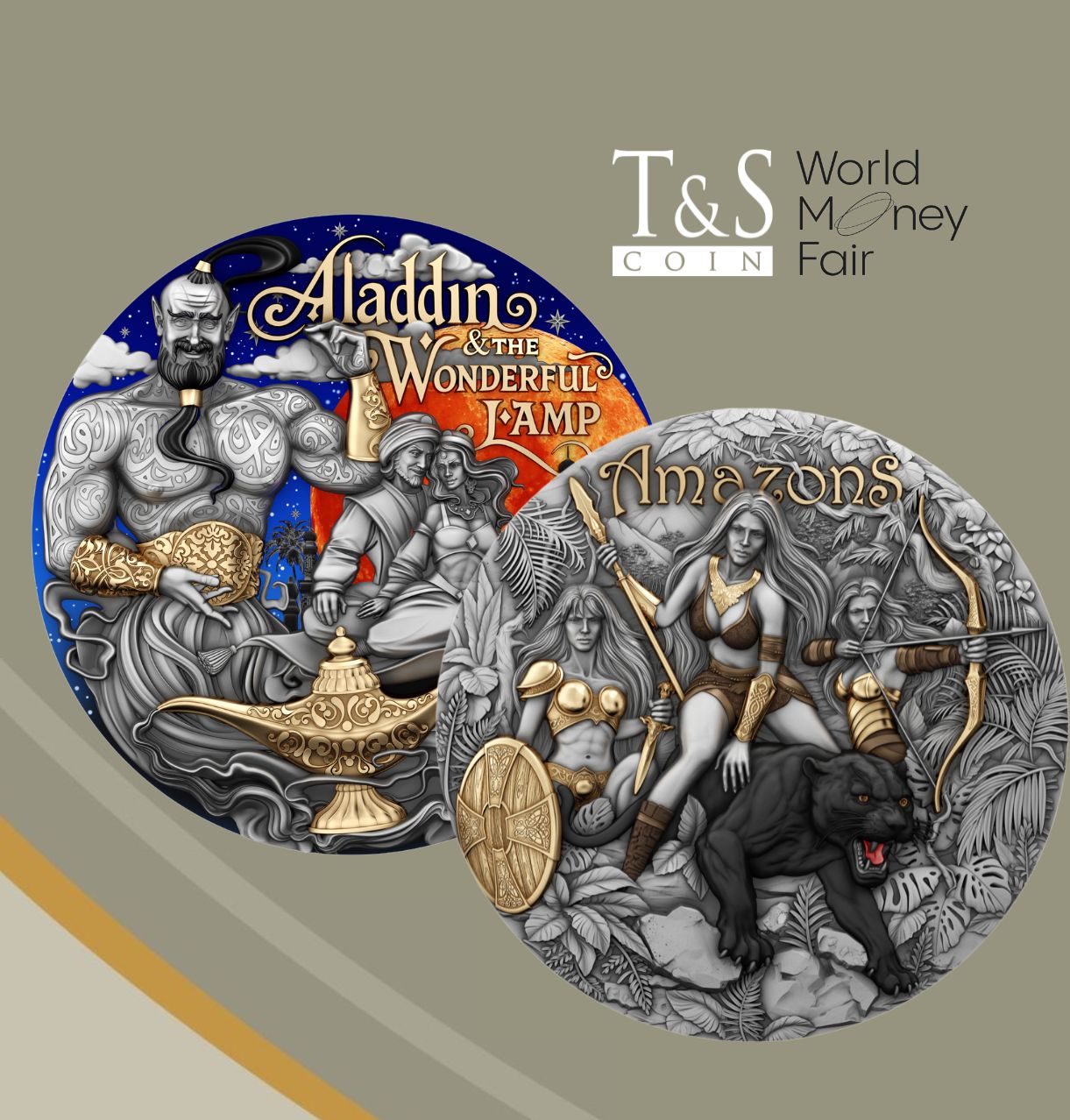 T&S Coin Award Win: two coins named “Silver Coin of the Month”