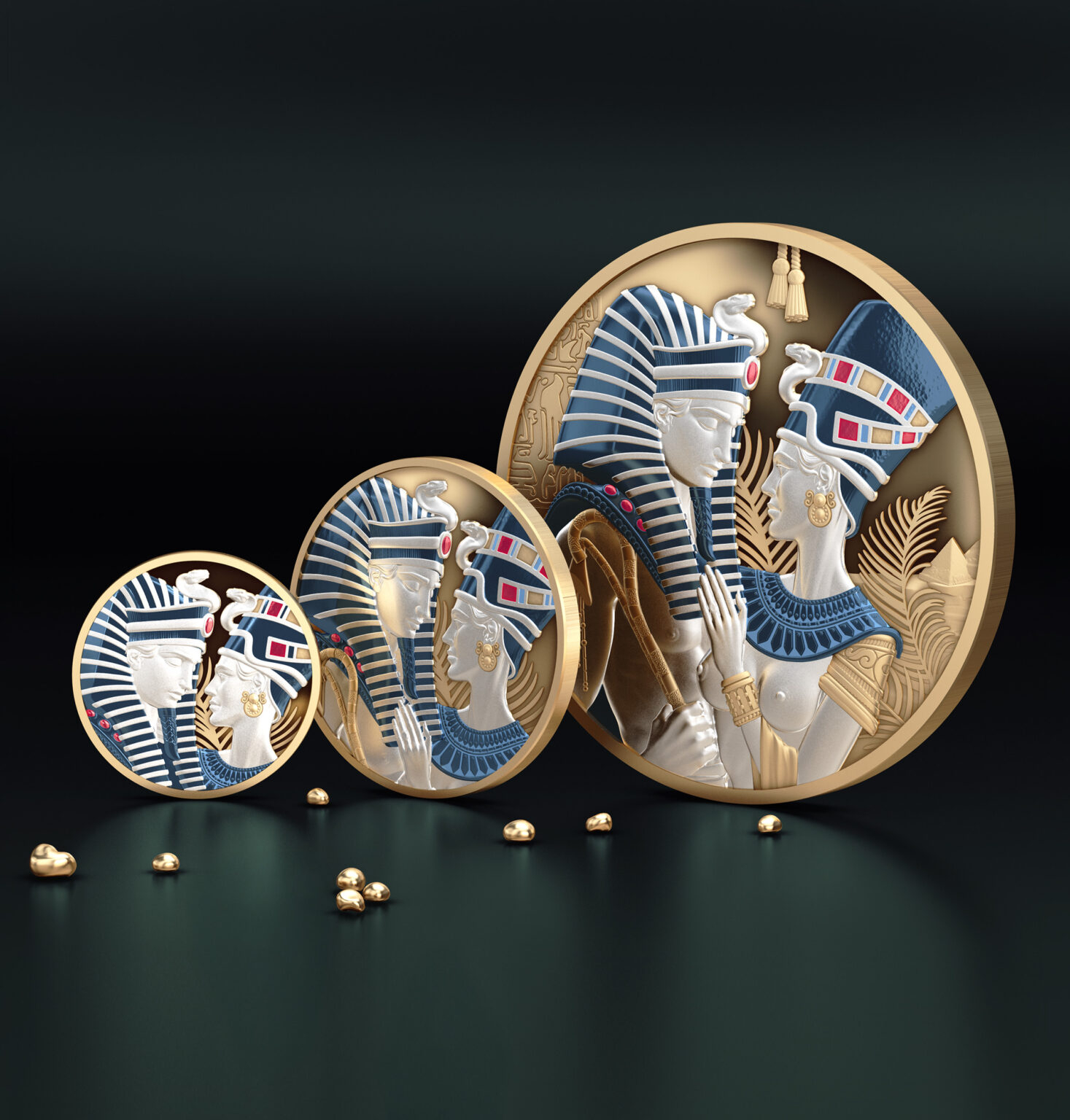AMENHOTEP & NEFERTITI
