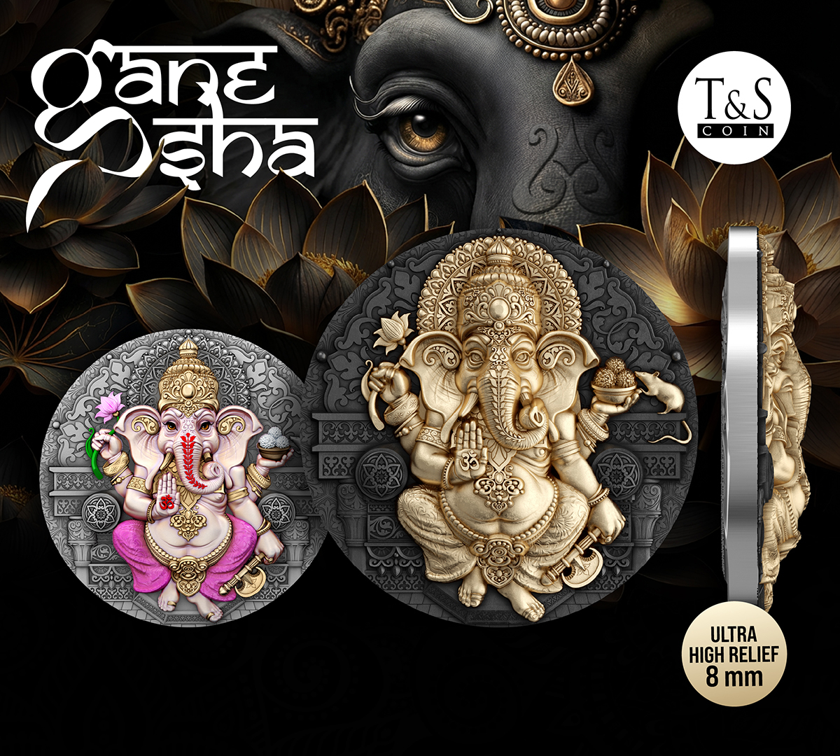 T&S Coin introduces its first ultra high relief coin