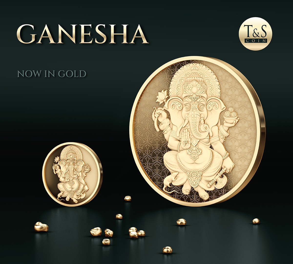 Ganesha reborn in gold: a new chapter in the Hindu Pantheon Series