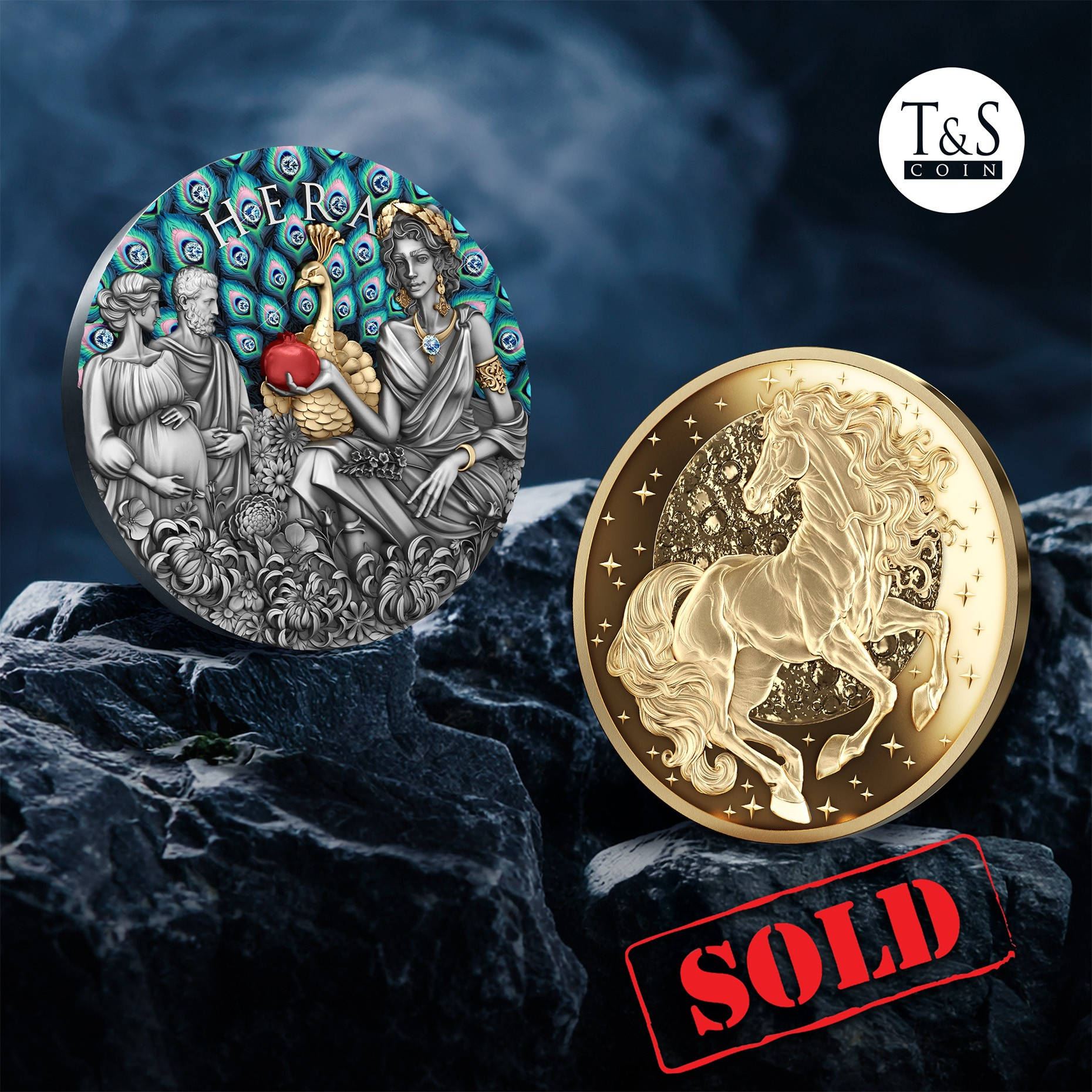 Fire Horse Gold & Hera — double serve, sold out!