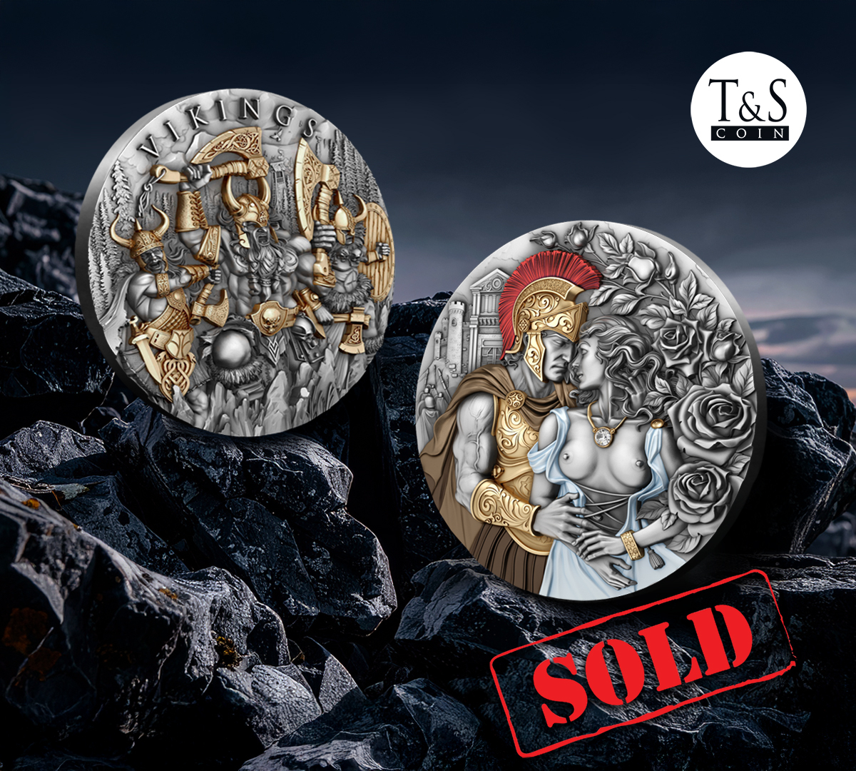 Ares & Aphrodite and Vikings —  sold out!