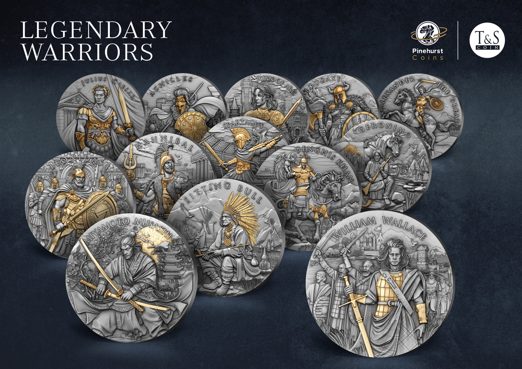 William Wallace joins the Legendary Warriors series