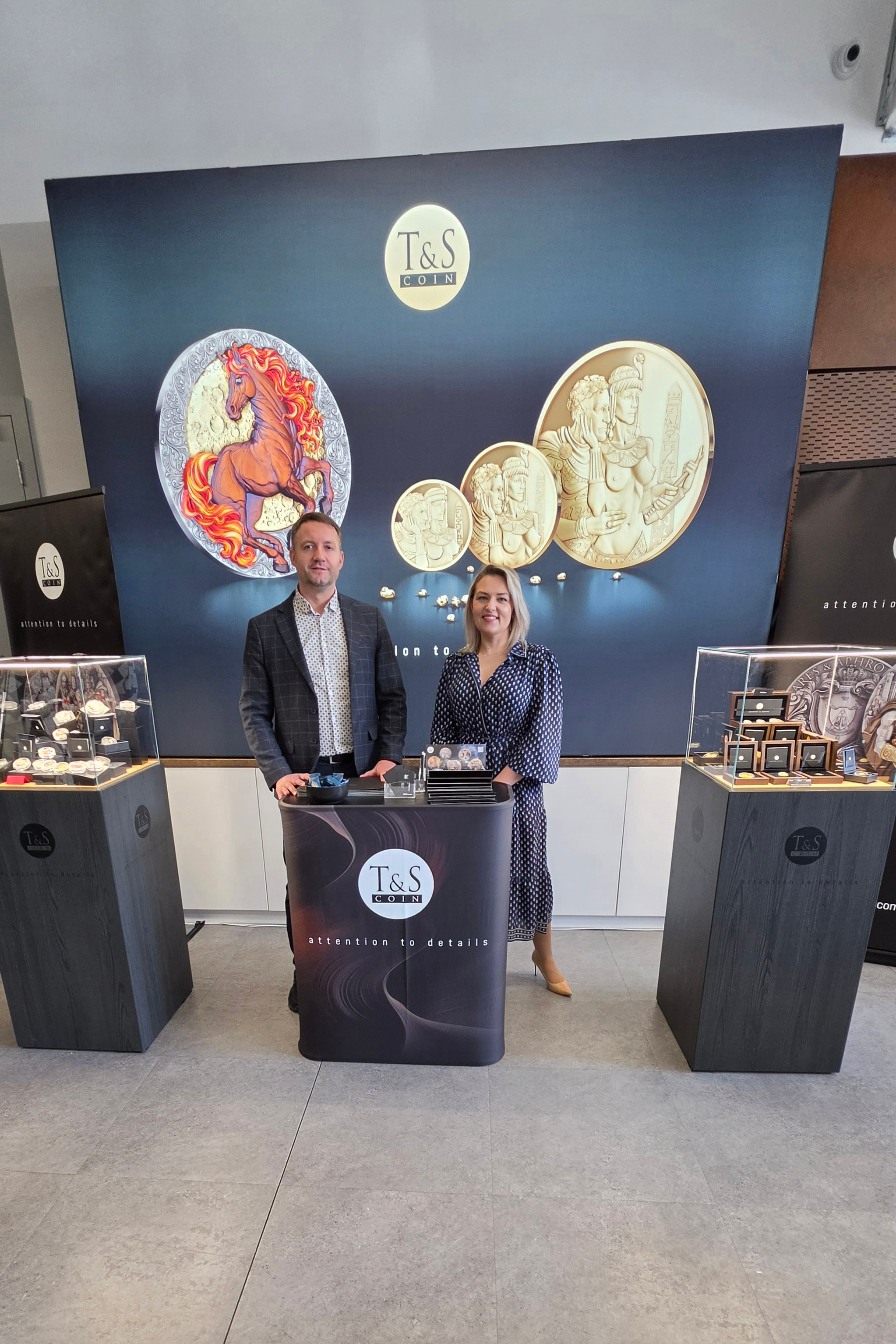 T&S Coin at the MetalVerse conference, Warsaw, Poland