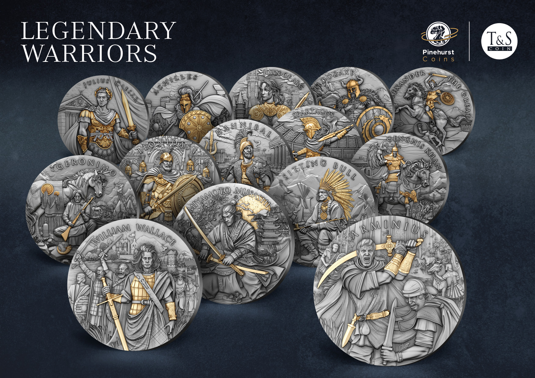 Arminius joins the Legendary Warriors series