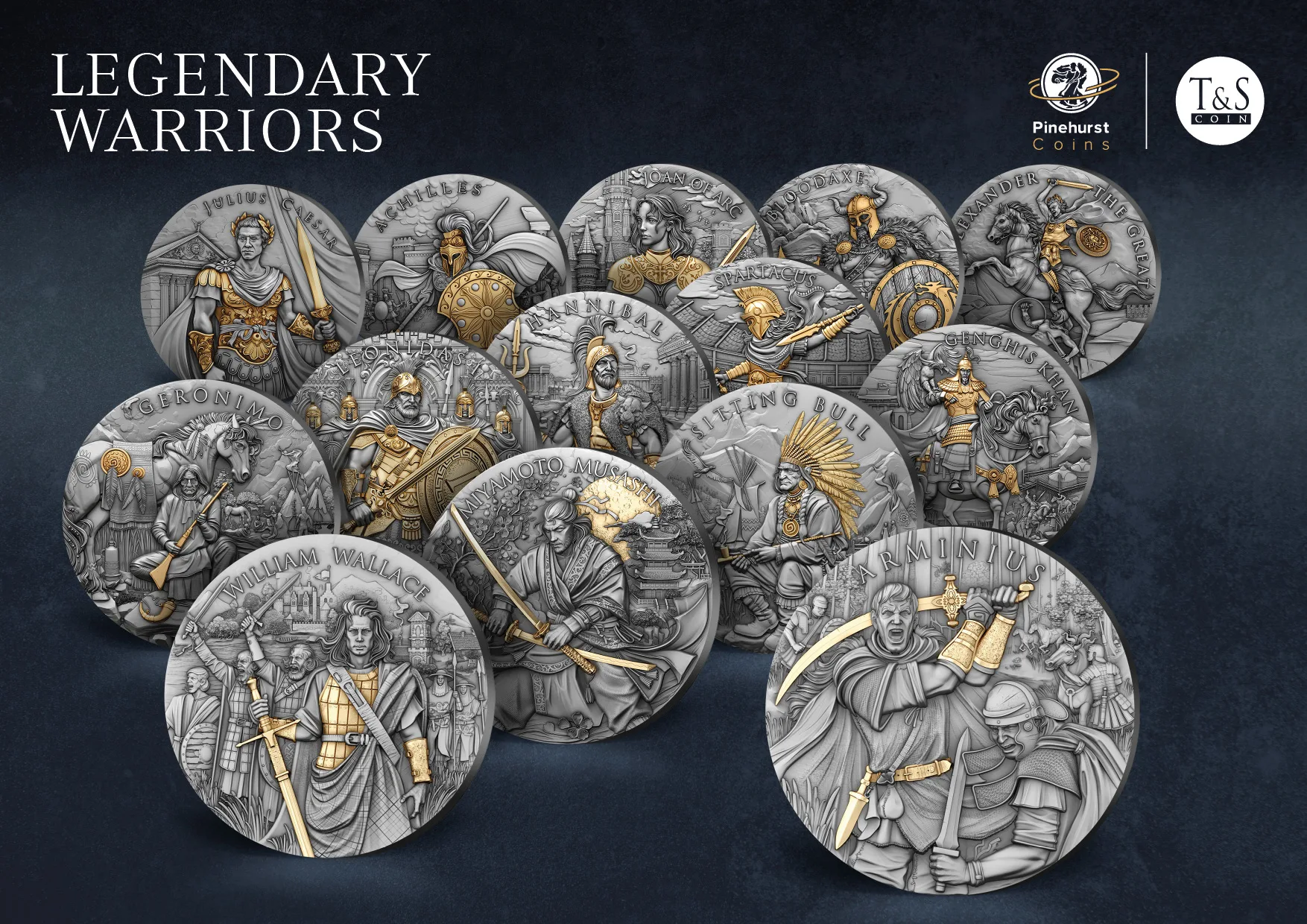Arminius joins the Legendary Warriors series