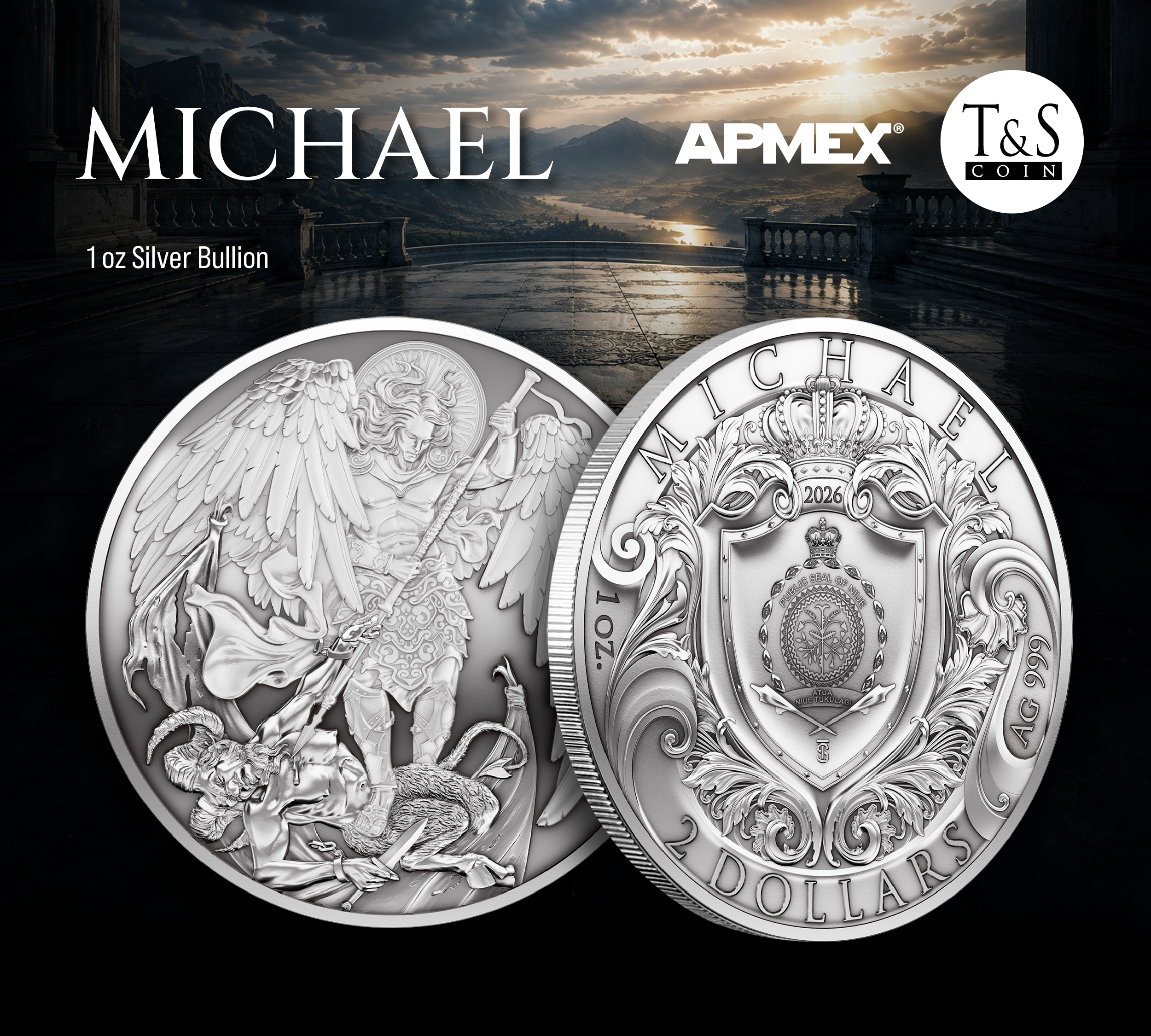 T&S Coin launches Archangel Michael bullion release in collaboration with APMEX
