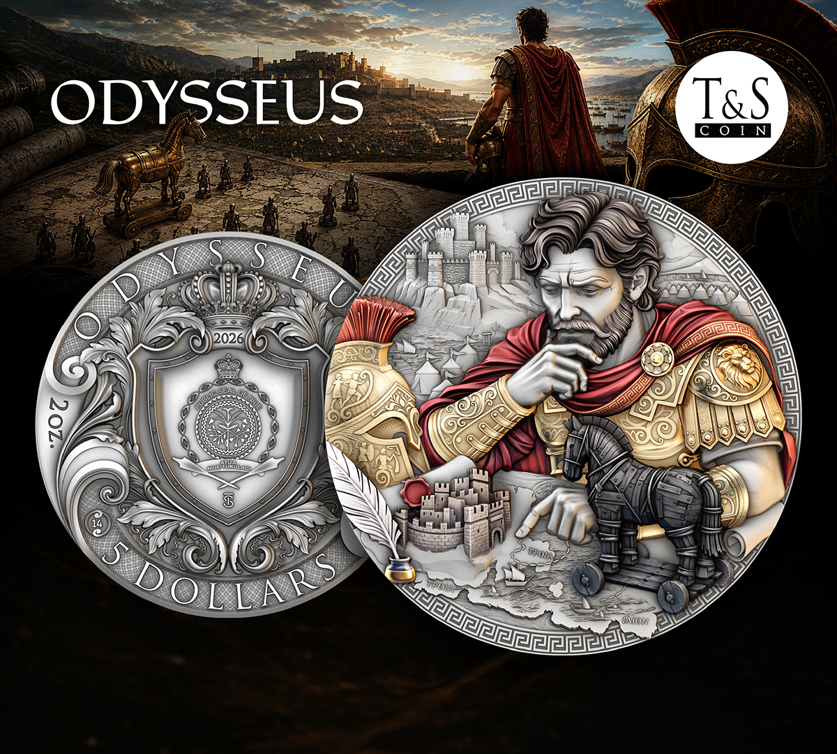Odysseus opens the Odyssey series