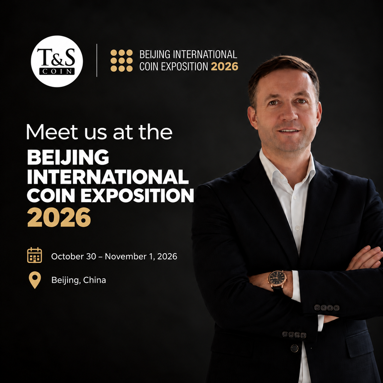 T&S Coin heads to Beijing International Coin Exposition 2026